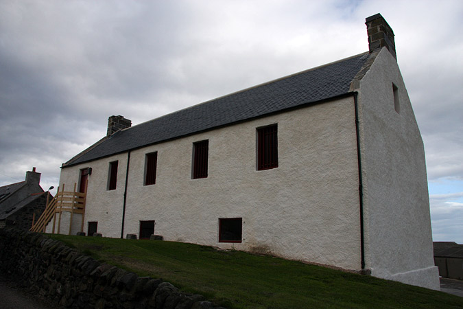 Salmon House: rear elevation after works.