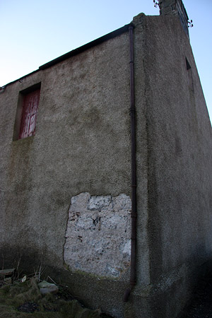 Salmon House: rear elevation before works.