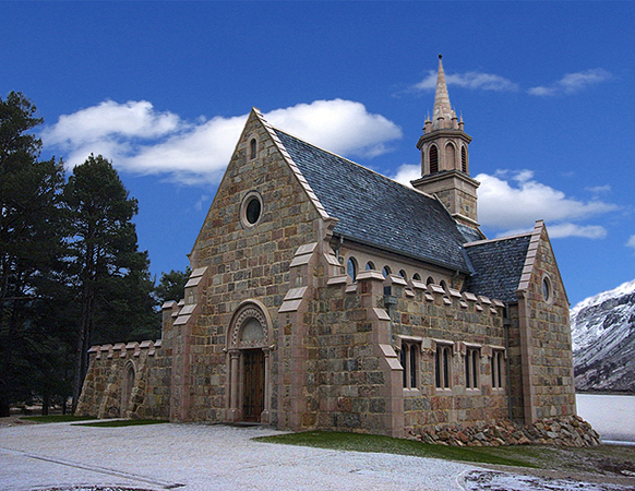 Completed Project - Exterior of Private Chapel.