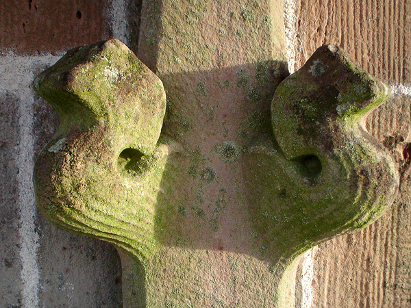 Finial: detail.