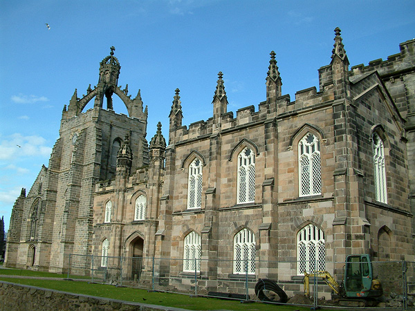 Kings College Chapel: before works.