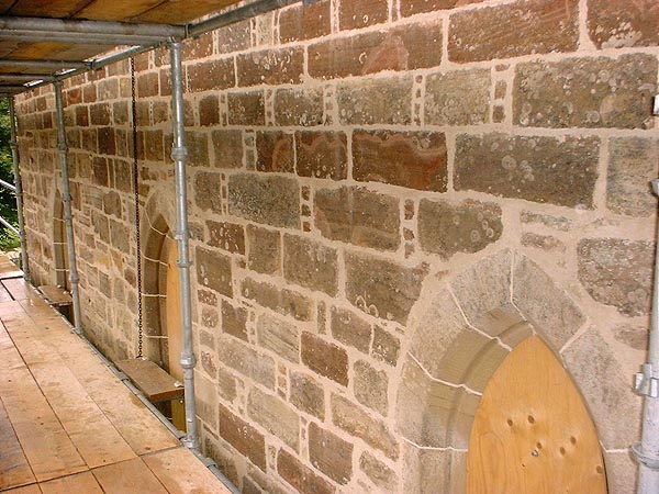 Masonry repointing and stone replacement / indenting and/or repair.