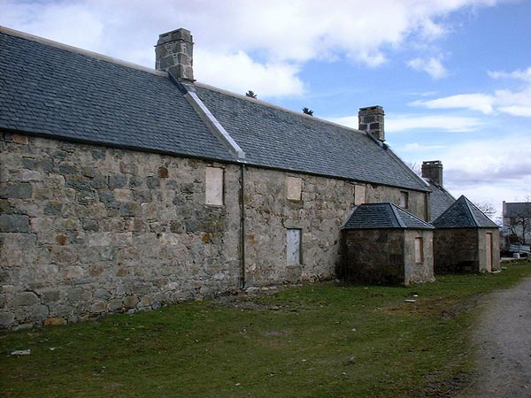 Garvamore barracks: before works.