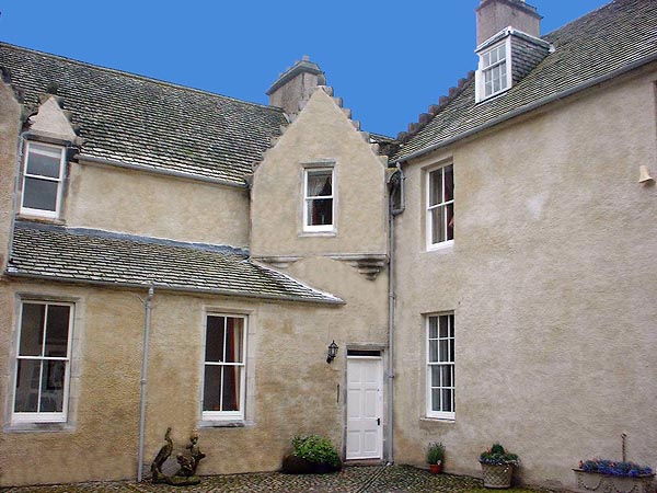 Finished works: courtyard.