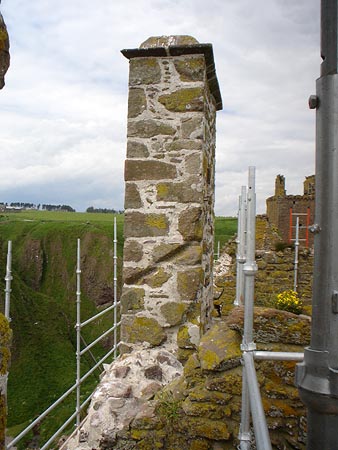 Works: chimney repointing.