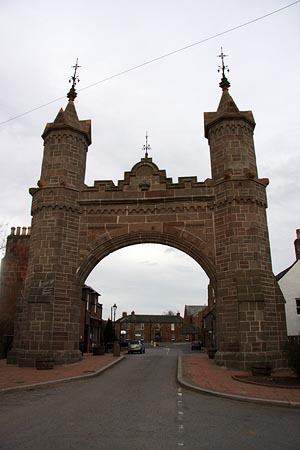 Completed works: Fettercairn Arch.