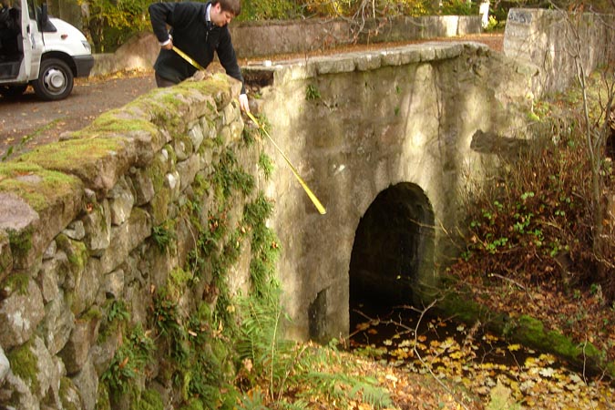 Crathes Castle Bridge.