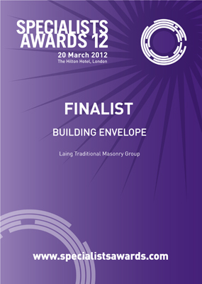 Specialists Awards 2012: Building Envelope