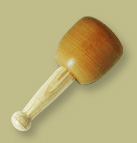 Photo of a Stonemasons Wooden Mallet