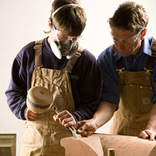 Apprentice Stonemason Stone Carving