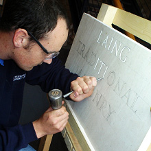 Letter Cutting and Letter Carving